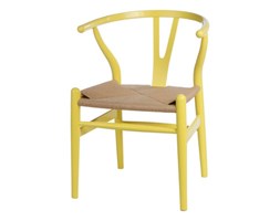 Krzesło wood yellow