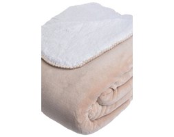 Koc dwustronny white-beige