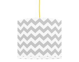 Lampa sufitowa chevron turkusowy