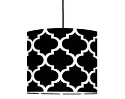 Lampa sufitowa koniczyna marokańska czarna