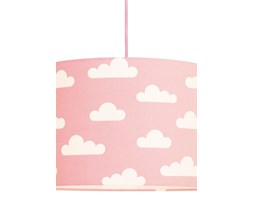 Lampa sufitowa chmurki na różowym