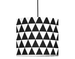 Lampa sufitowa trójkąty czarne