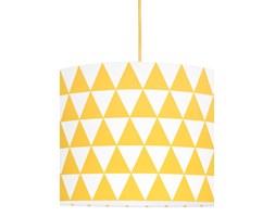 Lampa sufitowa trójkąty żółte