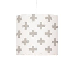 Lampa sufitowa krzyżyki szare