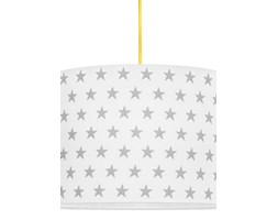 Lampa sufitowa gwiazdki szare
