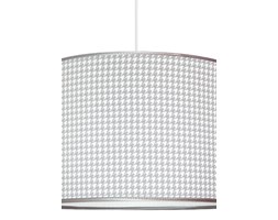 Lampa sufitowa pepitka szara