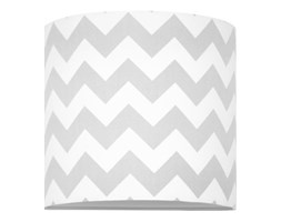 Kinkiet chevron szary