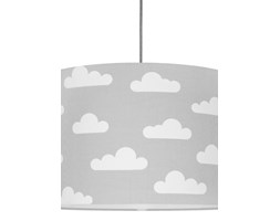 Lampa wisząca chmurki na szarym