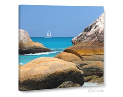 Obraz na płótnie Canvas Quadro Tropico Yacht