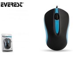EVEREST SM-246 Mouse 1200 DPI Black/Blue