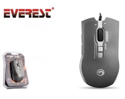 EVEREST SM-707 Mouse 800-2400 DPI Grey