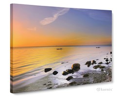 Obrazy na płótnie Canvas Panorama Sea Sunset