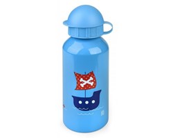 Iris - Butelka na napoje dla dzieci- statek, nieb.