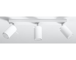 Ring lampa sufitowa (spot) 3-punktowa biała SL.0089