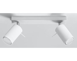 Ring lampa sufitowa (spot) 2-punktowa biała SL.0088
