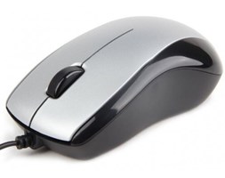 Gembird Mysz OPTO 1-SCROLL USB (MUS-U-002) Silver/Black