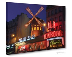 Obrazy na płótnie Canvas Panorama Moulin Rouge