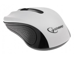 Gembird Mysz OPTO 1-SCROLL USB (MUS-101-W) Black/White