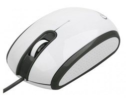 Gembird Mysz OPTO 1-SCROLL USB (MUS-105) White/Black