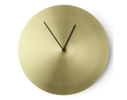 Zegar ścienny Norm Wall brushed brass - MENU - DECOSALON - Zakupy bez ryzyka