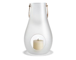 Latarnia na świecę Design With Light 24,8 cm, matowa - HOLMEGAARD - DECOSALON - Zakupy bez ryzyka