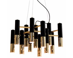 Lampa wisząca GOLDEN PIPE 13 elementów 60 cm