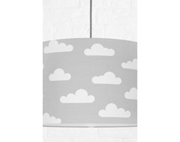 Lampa sufitowa chmurki na szarym