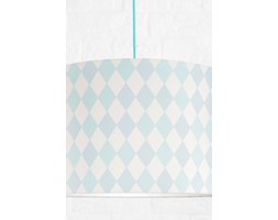 Lampa sufitowa romby miętowo-turkusowe