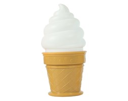 Lampka stołowa ice cream biała