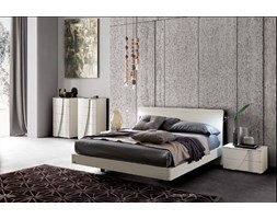 ŁÓŻKO LUNA 160/200cm LAMINOWANE W KOLORZE BIALEGO JESIONU