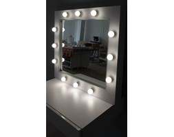 Lustro oświetlone do makijażu led eco 60x80 cm (rof-14)