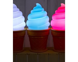 Lampka stołowa ice cream różowa