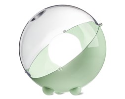 Lampa podłogowa ORION - kolor miętowy z transparentną pokrywą, KOZIOL