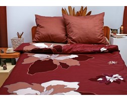 Pościel satynowa Juliette Red 100% bawełny