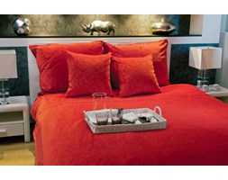 Komplet pościeli aksamitnej Emma Exclusive hot red