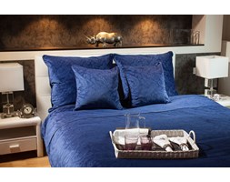 Komplet pościeli aksamitnej Emma Exclusive perfect navy