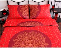 Pościel satynowa Noble Coronet Red 100% bawełny
