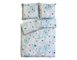 Pościel bawełniana Vital Triangle Light Blue