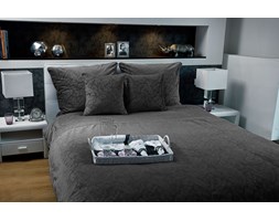 Komplet pościeli aksamitnej Emma Exclusive grey desire