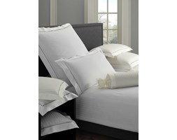 Pościel satynowa Elegante House White 100% bawełna