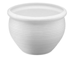 Donica 26 cm Siena biała (do wyczerpania zapasów)