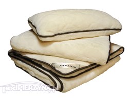 Komplet Cashmere z wełny kaszmirskiej