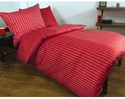 Pościel satynowa Jenny red 100% bawełny