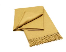 Pled wełniany Elvang Classic Yellow ocher