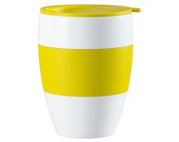 Kubek z przykrywką limonkowy AROMA TO GO