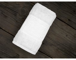 Ręcznik bawełniany Greno Ecco Bamboo Biały