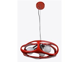 Lampa wisząca Amano czerwona