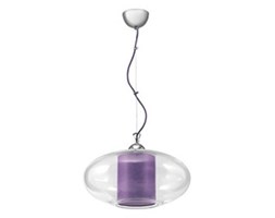 Lampa wisząca Ufo fiolet