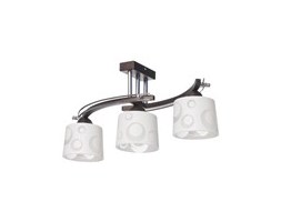 Lampa sufitowa Hiroko 3P Wenge
