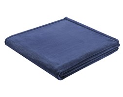 Koc Biederlack - Soft & Cover - ciemny niebieski z mikrofibry